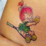 Mini funny tattoo 17