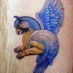 Mini funny tattoo 18