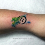 Mini funny tattoo 35