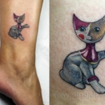 Mini funny tattoo 43