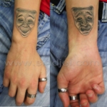 Mini funny tattoo 54