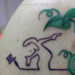 Mini funny tattoo 55